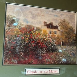 1840-1926 Claude Monet painting